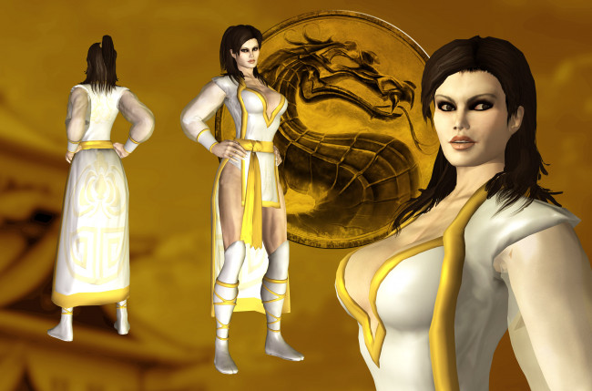 Обои картинки фото 3д графика, фантазия , fantasy, фон, взгляд, девушка