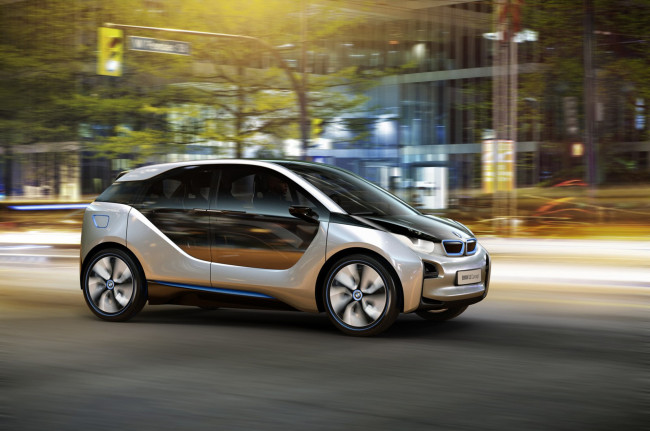 Обои картинки фото bmw i3 concept 2011, автомобили, bmw, 2011, concept, i3