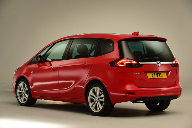 Обои картинки фото автомобили, vauxhall, zafira, tourer, 2016г