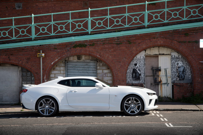 Обои картинки фото автомобили, camaro, eu-spec, chevrolet, 2016г