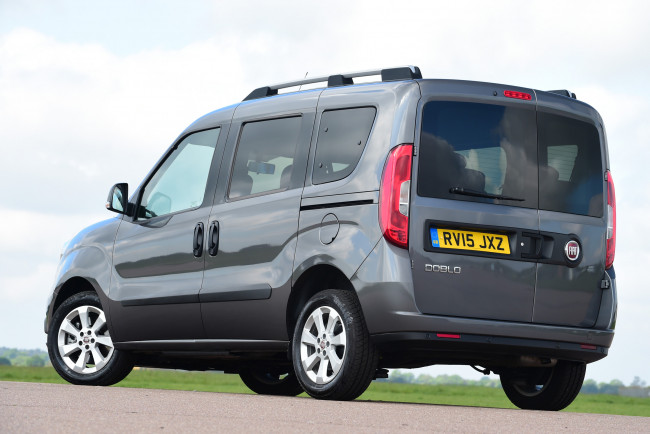 Обои картинки фото автомобили, fiat, 2015г, 152, doblо, uk-spec