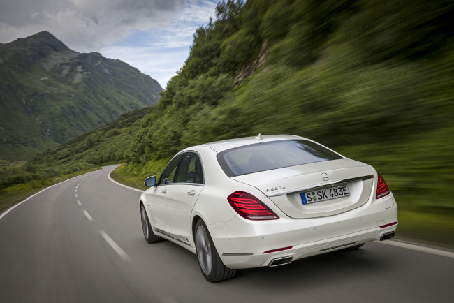 Обои картинки фото автомобили, mercedes-benz, 2015г, v222, lang, s, 500, e