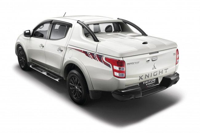 Обои картинки фото автомобили, mitsubishi, triton, knight, edition, double, cab, 2016г