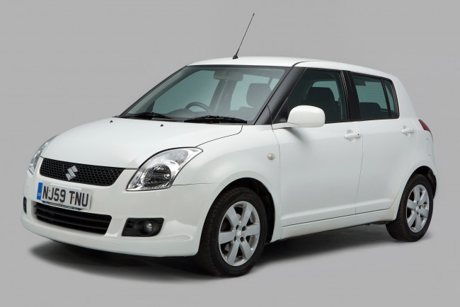 Обои картинки фото автомобили, suzuki, swift, 5-door, uk-spec