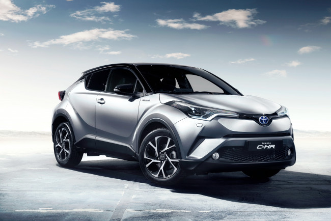 Обои картинки фото автомобили, toyota, c-hr, 2016г