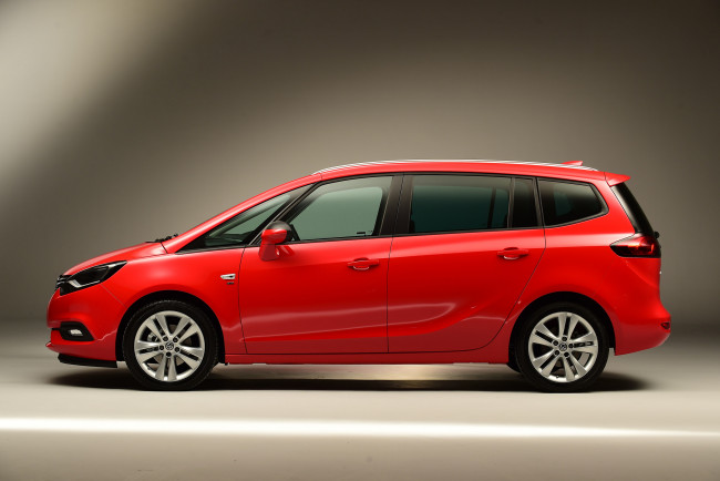 Обои картинки фото автомобили, vauxhall, zafira, tourer, 2016г