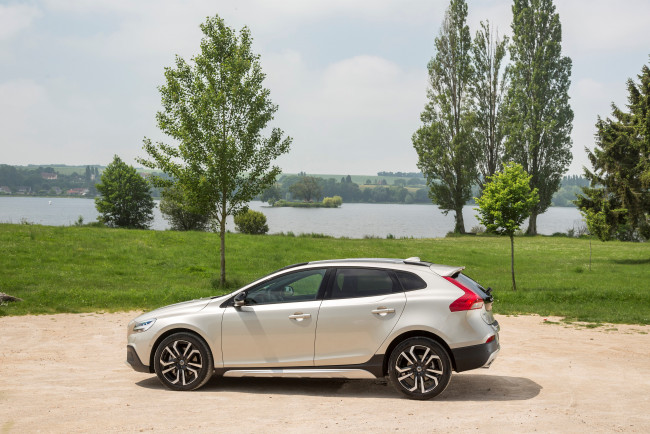 Обои картинки фото автомобили, volvo, v40, d3, cross, country, 2016г