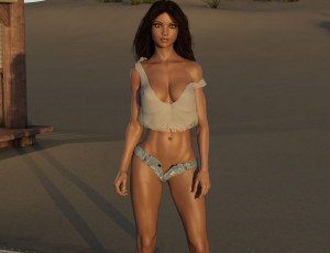 Картинка 3д+графика люди+ people фон взгляд девушка