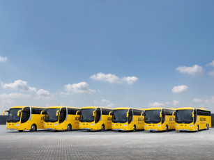 Картинка автомобили автобусы scania