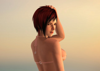 Картинка 3д+графика люди+ people фон взгляд девушка