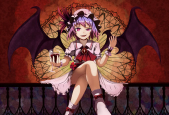 Картинка аниме touhou flandre scarlet