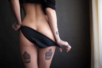 Картинка девушки -unsort+ женские+прелести тату