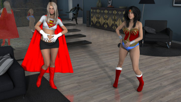 Картинка 3д+графика фантазия+ fantasy фон девушки взгляд