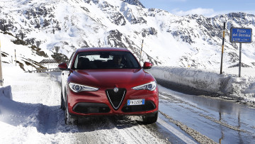 Картинка alfa+romeo+stelvio+2018 автомобили alfa+romeo alfa romeo stelvio 2018