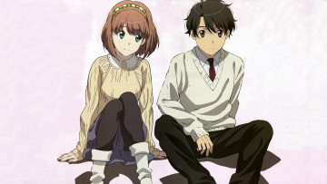 Картинка аниме aldnoah+zero фон взгляд девушка