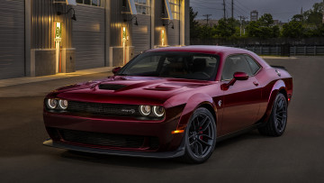 обоя dodge challenger srt hellcat widebody 2018, автомобили, dodge, hellcat, srt, challenger, 2018, widebody