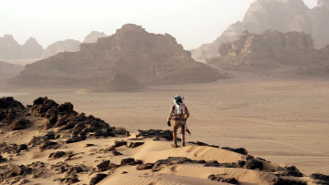 Картинка кино+фильмы the+martian марсианский пейзаж
