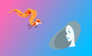 Картинка компьютеры mozilla+firefox фон логотип