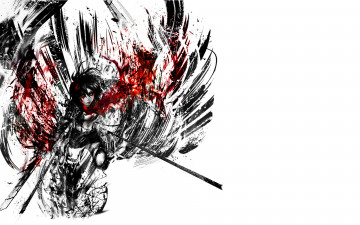 Картинка аниме shingeki+no+kyojin атака титанов