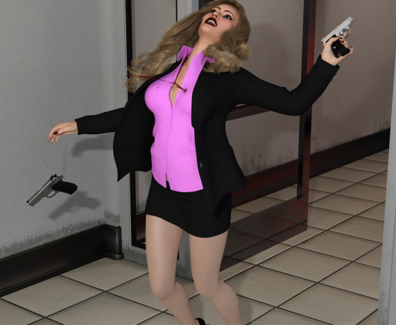 Обои картинки фото spy games revenge, 3д графика, фантазия , fantasy, девушка, взгляд, фон