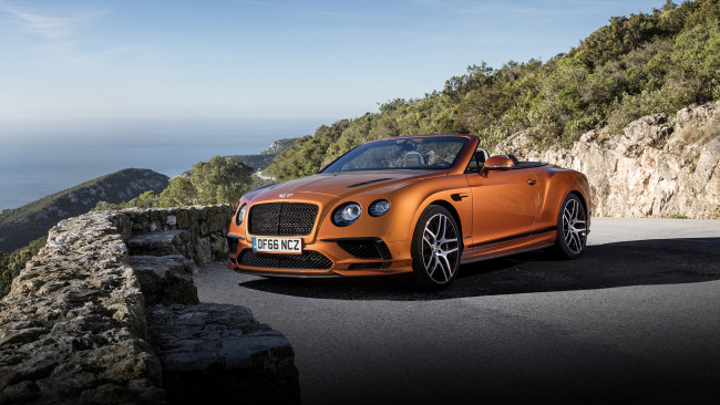 Обои картинки фото bentley continental gt supersports convertible 2018, автомобили, bentley, supersports, convertible, 2018, gt, continental