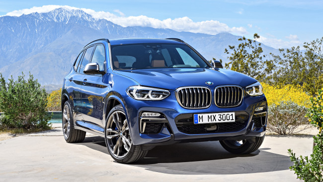 Обои картинки фото bmw x3 m40i xdrive 2018, автомобили, bmw, m40i, 2018, xdrive, x3