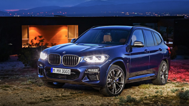 Обои картинки фото bmw x3 m40i xdrive 2018, автомобили, bmw, xdrive, m40i, x3, 2018
