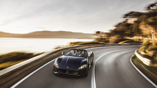 Обои картинки фото maserati grancabrio 2018, автомобили, maserati, 2018, grancabrio