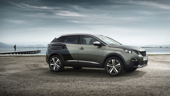 Обои картинки фото peugeot 3008 gt 2017, автомобили, peugeot, 3008, gt, 2017