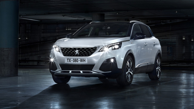 Обои картинки фото peugeot 3008 gt line 2017, автомобили, peugeot, 2017, line, gt, 3008