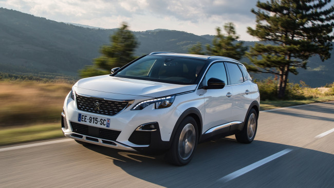 Обои картинки фото peugeot 3008 gt line 2017, автомобили, peugeot, line, gt, 3008, 2017