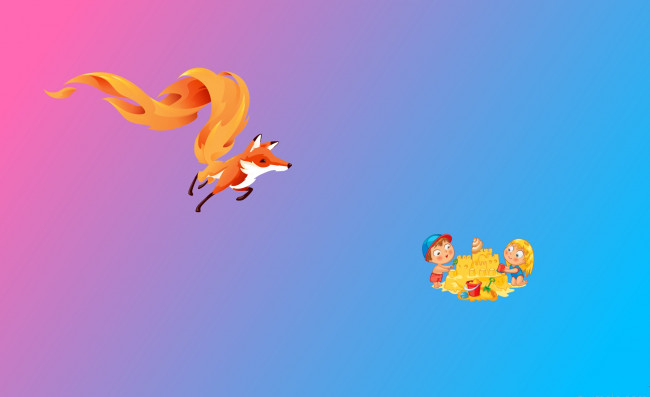Обои картинки фото компьютеры, mozilla firefox, фон, логотип
