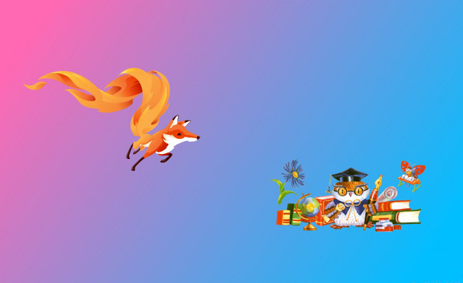 Обои картинки фото компьютеры, mozilla firefox, логотип, фон