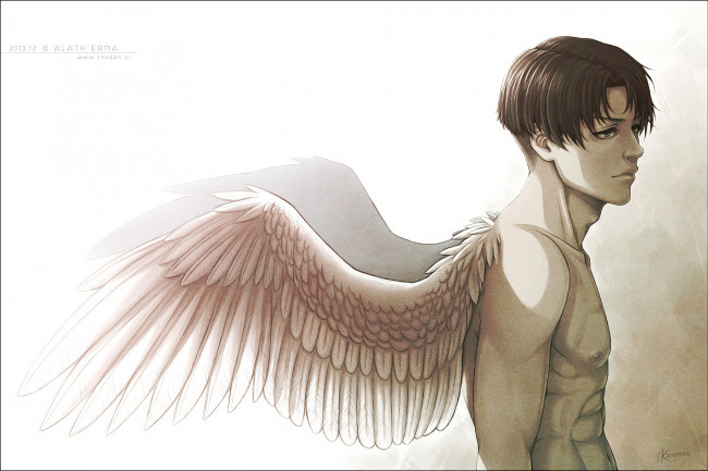 Обои картинки фото аниме, shingeki no kyojin, атака, титанов