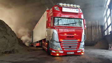 Картинка автомобили daf тягач седельный грузовик