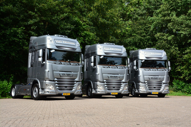 Обои картинки фото автомобили, daf, тягач, грузовик, седельный