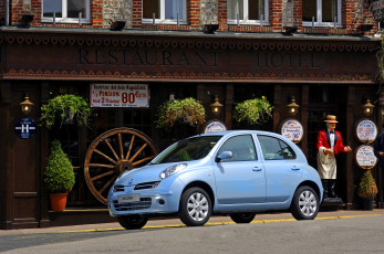 Картинка автомобили nissan datsun micra