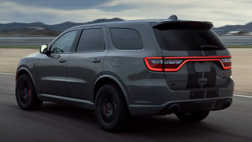 Картинка dodge+durango+srt+2020 автомобили dodge durango srt 2020 black appearance package самый быстрый в мире suv