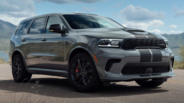 обоя dodge durango srt 2020, автомобили, dodge, durango, srt, 2020, black, appearance, package, самый, быстрый, в, мире, suv