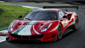 Картинка ferrari+488+gt3+evo+2020 автомобили ferrari 488 gt3 evo 2020 жгучая гоночная испанская барышня