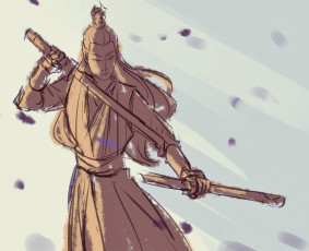 Картинка рисованное кино +мультфильмы янь бинъюнь меч