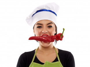 Картинка девушки -+брюнетки +шатенки колпак перец