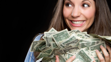 Картинка девушки -+брюнетки +шатенки шатенка доллары улыбка