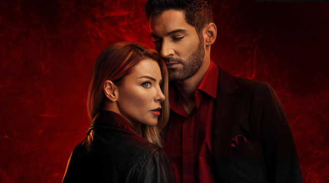 Обои картинки фото lucifer , сериал 2016, кино фильмы, сериал, lucifer, season, 5, part, 2, tom, ellis, фэнтези, драма, криминал