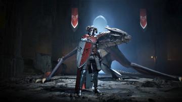 Картинка видео+игры century +age+of+ashes рыцарь дракон