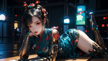 Картинка аниме оружие +техника +технологии нейросети графика нейроарт ai art нейронные сети рисунки нейро искусство