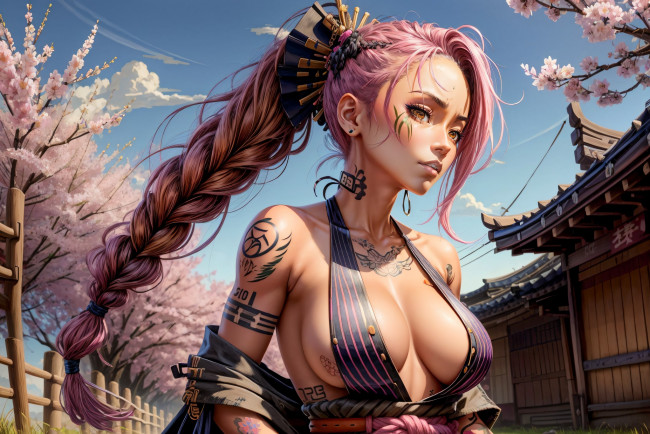 Обои картинки фото аниме, город,  улицы,  интерьер,  здания, нейросети, графика, нейроарт, ai, art, нейронные, сети, рисунки, нейро, искусство