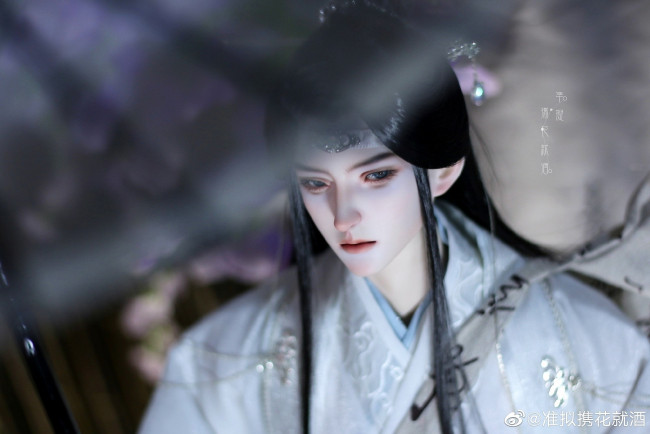 Обои картинки фото разное, куклы, лань, ванцзи