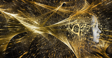 Картинка разное компьютерный+дизайн лицо стрелы волны