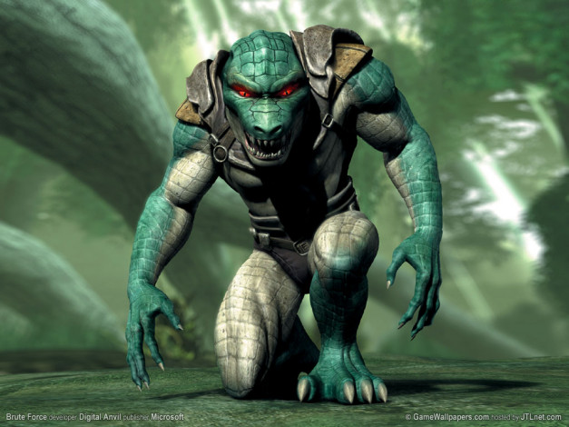 Обои картинки фото brute, force, видео, игры